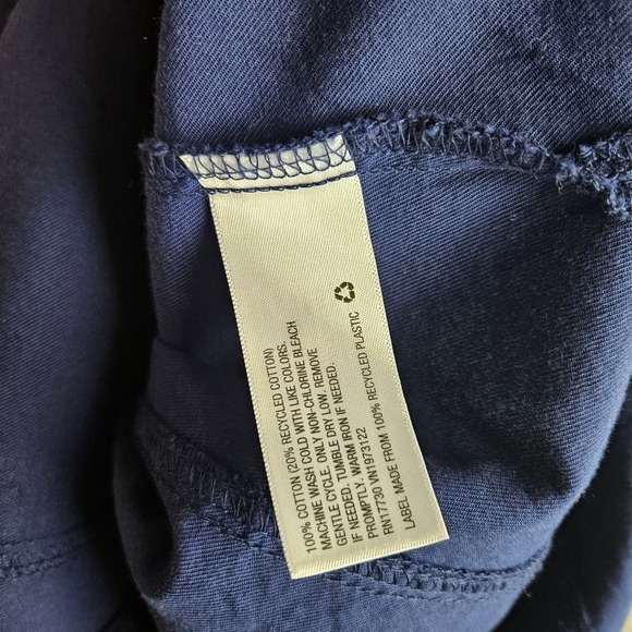 Universal Thread Midi Shirt‎ Dress XS Navy Blue Button Front - Picture 9 of 10